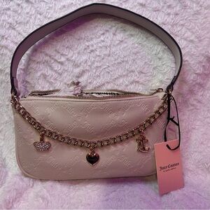 Juicy Couture Not Your Babe Shoulder Bag Color Crystal New Y2K Heart Crown